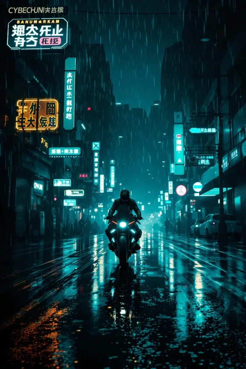 霓虹都市 封面海报